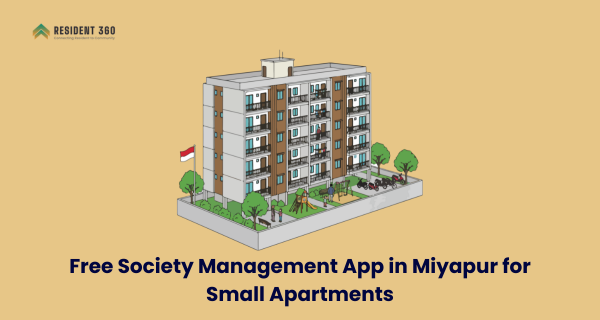 Free Society Management App in Miyapur for Small Apartments