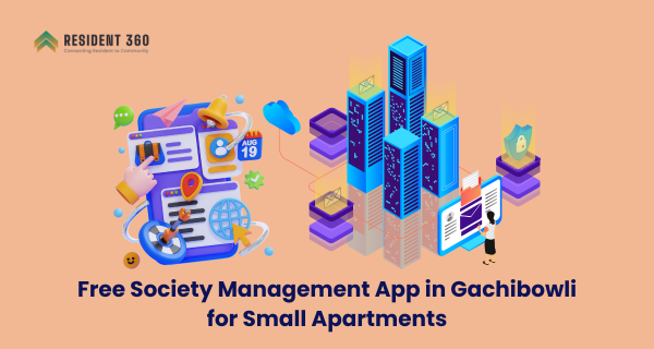 Free Society Management App in Gachibowli for Small Apartments